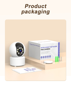 Caméra de sécurité domestique <span class=keywords><strong>WiFi</strong></span> 1080p intérieure, moniteur bébé, détection de mouvement, audio bidirectionnel intelligent avec vision nocturne - Product Image 6