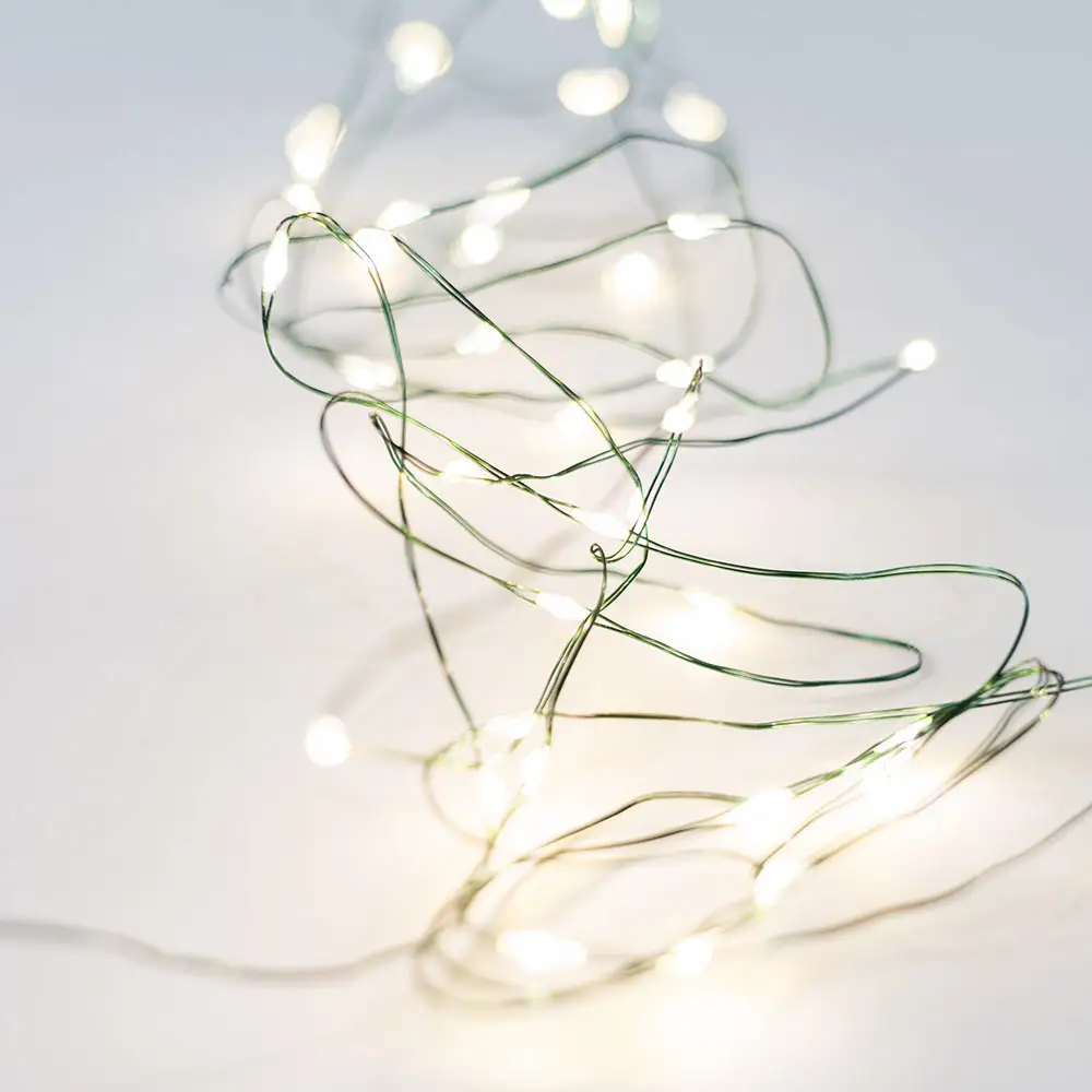 Waterproof Remote Control Fairy Lights Battery Operated String Copper Wire LED string light