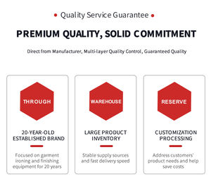 Профессиональное оборудование для прачечных: вакуумный гладильный стол с парогенератором и отпаривателем для коммерческого использования - Product Image 6