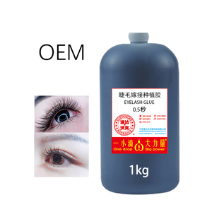 <span class=keywords><strong>Colla</strong></span> per Ciglia OEM 1kg ad Asciugatura <span class=keywords><strong>Rapida</strong></span> in 0,5 Secondi, Ottimale per Allungamento Ciglia, per Uso Professionale - Product Image 1