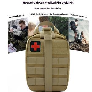 आघात जीवित रहने की पहली सहायता किट, शिविर गियर की आपूर्ति आपातकालीन किट, हाइकिंग किट - Product Image 2