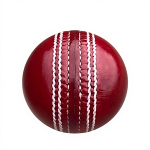 Ballons de cricket en cuir avec logo personnalisé, pour matchs professionnels, cousus à la main, vente en gros pour clubs - Product Image 6