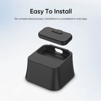 Base de charge antidérapante, support magnétique fixe pour bureau, support pour manette Steam, chargeur en silicone pour manette de jeu