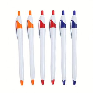 Stylo à bille promotionnel en plastique ABS, moins cher, avec impression de logo personnalisé, stylo avec logo, stylos d'hôtel - Product Image 3