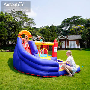 Nhà phao liên hoàn đa năng, cầu trượt, trampoline, nhà bật nhảy cho trẻ em, bán buôn. - Product Image 6