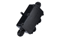 Boîte de jonction électrique étanche IP68 boîtier à 4 voies compatible divers types de câbles boîte de connexion d'instruments électroniques
