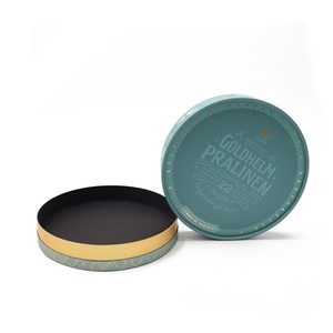 Digital Printing Eco-Friendly Custom Cylinder Luxury Eco-friendly <b>Round</b> Kraft Paper Tube <b>Box</b> for Sweets Snacks Cookies - Product Image 3