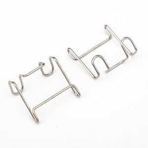 Stainless Steel Wire Hanger Rectangle Shape <b>Hook</b> Type For <b>Bathroom</b> Storage And Craft Use - Product Image 1