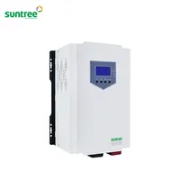 스마트 인버터 5.5kw 24 볼트 하이브리드 태양 광 인버터 12 볼트 220 볼트 5000 와트 CE TUV