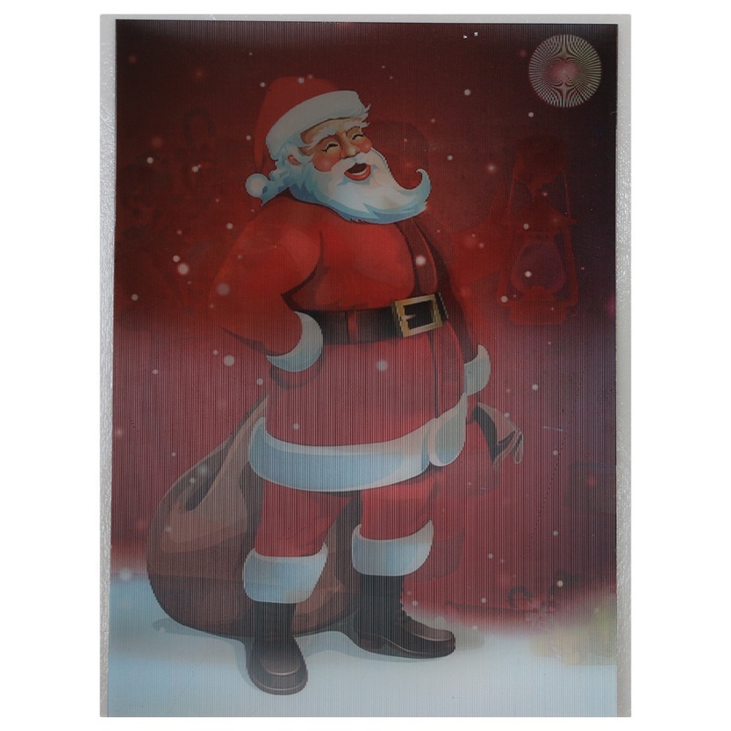 Weihnachts kühlschrank Magnete 3d Lentikular Kühlschrank Magnet Custom ized 3d Poster Kühlschrank Magnet für Weihnachts geschenk