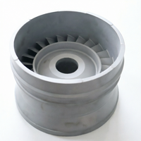 Layanan Pemesinan CNC Bilah Turbin / Roda Turbin Gas Inconel 601 / 600 / 625 / 718 / X750 untuk Model Pesawat Terbang
