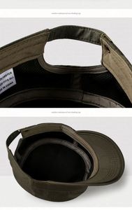 <b>Summer</b> Breathable <b>Flat</b> Top Mesh Fabric Sun Hat Men Outdoor Daily Dress Cadet <b>Cap</b> for Men - Product Image 6