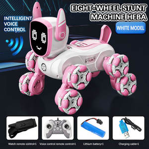 Robotique interactif 8 roues montre multifonction geste de la main <span class=keywords><strong>voix</strong></span> intelligente bras oscillant escalade RC cascadeur jouet pour animaux de compagnie <span class=keywords><strong>Robot</strong></span> chien - Product Image 6