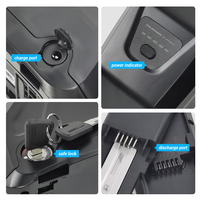 Batterie rechargeable 48V 52V 13Ah 17.5Ah pour vélo électrique, pack de batteries lithium-ion 18650, moteur 1000W