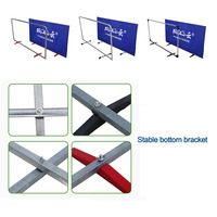 Barreras envolventes de tenis de mesa integradas de tela Oxford 210D/420D/600D de alta calidad al por mayor para exhibición