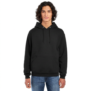 Sweat-shirts à capuche oversize pour homme 100% coton - Polaire doux pour les sports de plein air et l'usage quotidien en hiver - Product Image 1