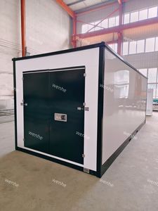 מיכל אחסון עצמי נייד עם דלתות מרובות עמיד למים חנות פלדה מתקפלת עמיד למים - Product Image 4