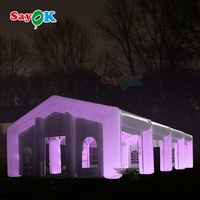 Discothèque gonflable d'événement commercial extérieur de Sayok grande tente gonflable de noce avec l'éclairage
