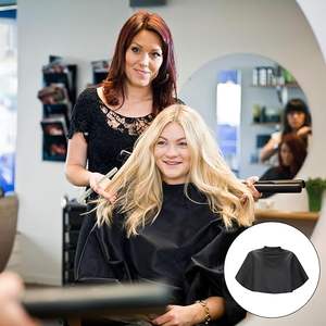 Cape de <span class=keywords><strong>coiffeur</strong></span> imperméable professionnelle pour hommes/femmes avec broderie personnalisée LOGO Pint pour la <span class=keywords><strong>coupe</strong></span> de cheveux et le maquillage - Product Image 6