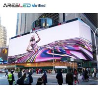 Pantalla LED Gigante para Exteriores P6, Atractiva Pantalla de Video LED 3D HD para Películas, Panel de Video LED para Paredes de Edificios, Pantalla LED Inmersiva 4K 8K