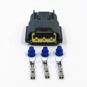 3 Pin Auto ignição bobina plugue ignitor plugue FBT elétrico impermeável conector fêmea plugue 6098-0141