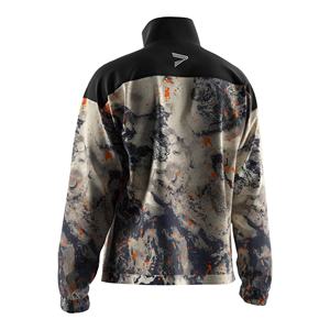 Современная Мужская ветровка, пальто с длинным рукавом, с 1/3 молнией и боковыми карманами для поездок на работу и повседневной одежды - Product Image 2