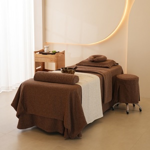 ชุดผ้าปูเตียงสีน้ำตาลเข้ม 4 ชิ้น ปลอดภัยต่อสุขภาพ พร้อมผ้าคลุมเตียงแบบกำหนดเองได้ - Product Image 4
