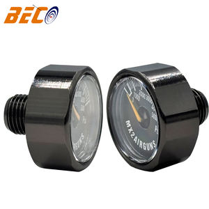 เกจวัดแรงดันขนาดเล็ก 25 มม. 5000 ปอนด์ต่อตารางนิ้ว M10*1 ไมโครเกจ แมนอมิเตอร์ สำหรับเพ้นท์บอล <span class=keywords><strong>PCP</strong></span> อัดอากาศ - Product Image 1