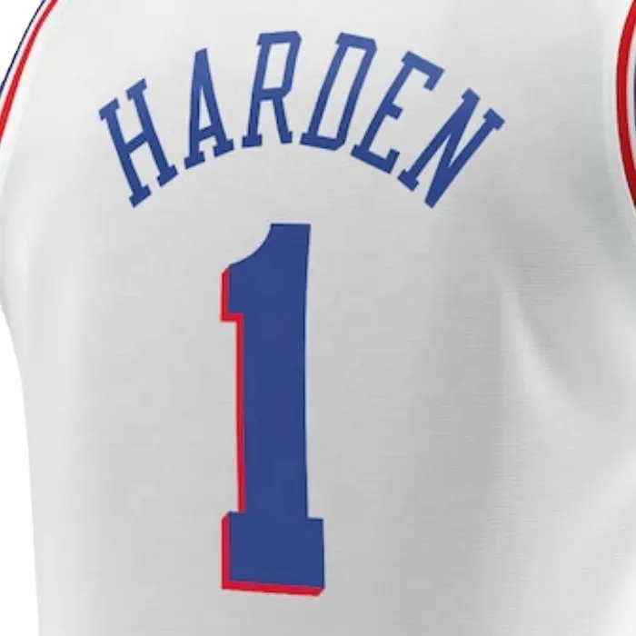 Hot James Harden White 2021/22 Genähtes Basketball trikot in bester Qualität