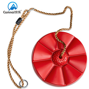 Disco de Columpio Camnal 300*60mm Rojo, Equipo de Juegos al Aire Libre para Niños, Equipo de Ejercicio para Escalar y Hacer Zipline - Product Image 1