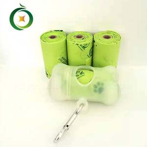 Foreign Trade Eco-Friendly 1.6 Silk Fully Degradable Corn Starch Stackable <b>Dog</b> Print Pet Poop <b>Bag</b> Garbage <b>Bag</b> Factory Direct - Product Image 4