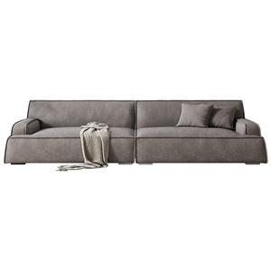 Divano in Tessuto Minimalista Italiano a Tre Posti, Design Lineare con Tessuto Tecnico Opaco <span class=keywords><strong>per</strong></span> <span class=keywords><strong>Arredamento</strong></span> <span class=keywords><strong>Moderno</strong></span> del <span class=keywords><strong>Soggiorno</strong></span> - Product Image 6
