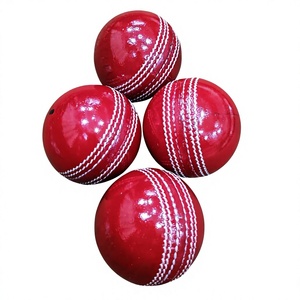 Wholesale Cricket Hard Ball Hand Stitched Premium Quality Leather <b>Bowling</b> Machine Cricket Balls - Product Image 1