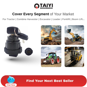 Interruptor <span class=keywords><strong>de</strong></span> encendido del cortacésped frontal para tractor cortacésped <span class=keywords><strong>de</strong></span> jardín K7571-62102, vehículo utilitario, interruptor <span class=keywords><strong>de</strong></span> encendido con llave para Kubota - Product Image 2