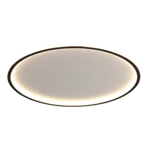 Lâmpada do teto led de alta potência, super silm, redonda, superfície montada, 20/28/36/45w, luz led