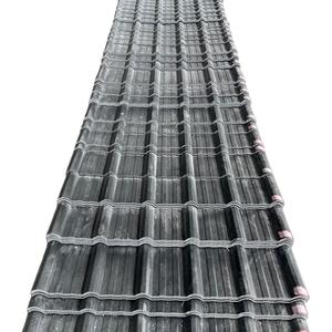 Waterproof 3 Layer UPVC ASAPVC Corrugated <strong>Roofing</strong> Sheets Fireproof <strong>Plastic</strong> Warehouses Traditional Design Roof - Product Image 3