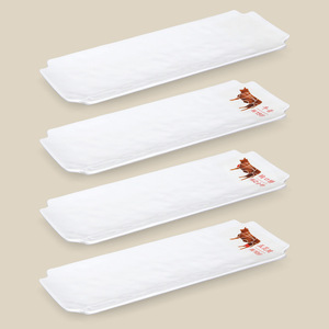 Plato rectangular de melamina para carne, para uso en restaurantes de hot pot. - Product Image 2