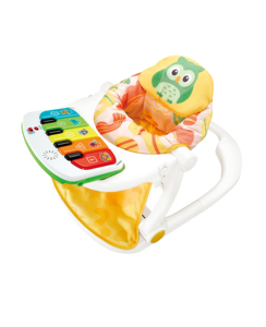 <span class=keywords><strong>Silla</strong></span> de Piso Plegable de Lujo para Bebés e Infantes con Piano y Bandeja de Alimentación, Teclado Musical, Juguetes para Niños - Product Image 5