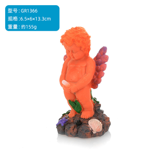 현대 친환경 산호 수지 수족관 액세서리 홈 어항 장식 수족관을위한 세련된 플라스틱 장식 항목 - Product Image 3