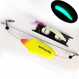 SNEDA flottant/coulant lueur dans le noir eau Rat leurres appâts <span class=keywords><strong>de</strong></span> pêche à la traîne en haute mer pour thon/marlin/voilier et carpe - Product Image 5