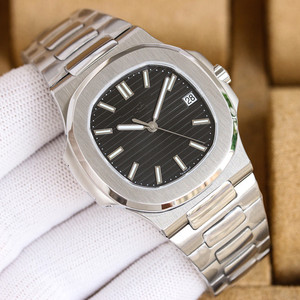 Đồng hồ đeo tay nam cơ khí cao cấp bán chạy 5711, thương hiệu hàng đầu, thiết kế sang trọng, dây thép không gỉ, mặt kính hình chữ nhật cao cấp - Product Image 4