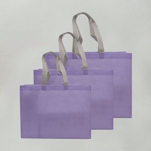 Factory Direct Custom <b>Printed</b> Laminated Reusable Shopping Tote for Holiday Non Woven Fabric Bag - Product Image 3