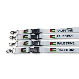 Custom Design Lanyards <b>Printer</b> Personalized Palestine Polyester Lanyard Mangou - Product Image 3