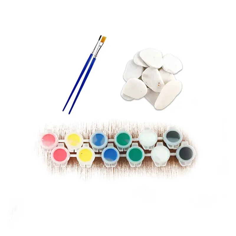 Low Moq Diy Paint Drawing Art Fun Painting Activity Crafts Painting Rocks Kit For Kids