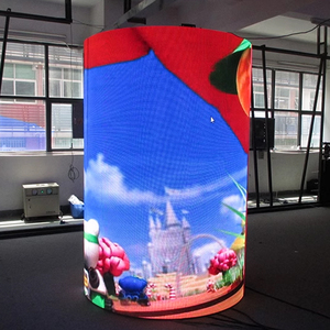 Écran d'affichage <span class=keywords><strong>LED</strong></span> flexible personnalisé <span class=keywords><strong>ruban</strong></span> ARC cylindrique incurvé couleur HD extérieur étanche intérieur écran souple <span class=keywords><strong>LED</strong></span> - Product Image 6