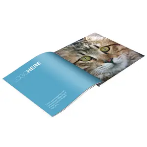 Professional factory Custom Binding Softcover Book catalog poster fly brochure magazine Printing Service