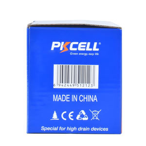 4 шт./блистерная карточка, первичная сухая батарея PKCELL 1,5 В lr03 aaa, щелочная батарея - Product Image 5