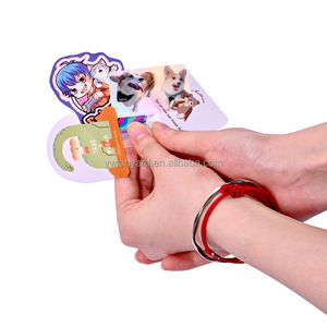 Aksesoris tali ponsel, penggantian emblem Tab ponsel cetakan Integral TPU tahan lama, aksesori tali ponsel, Logo kustom, Tab Tether bentuk tidak beraturan - Product Image 2