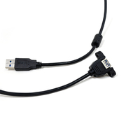 Kabel Goochain USB 3.0 TYPE C Female dengan Panel ke TYPE C Male Berkualitas Tinggi, Konduktor Tembaga Murni untuk Pengisian Daya