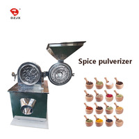 Couteau industriel Vanille sèche Kava Herbe racine cacao grain de café sel sucre poudre fine faisant broyeur broyage pulvérisateur Machine